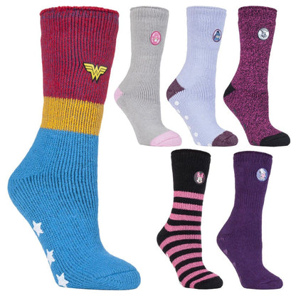 Heat Holders - Ladies Character Slipper Socks