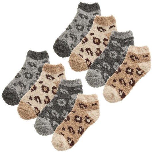 8 PAIRS - Ladies Animal Cosy Socks