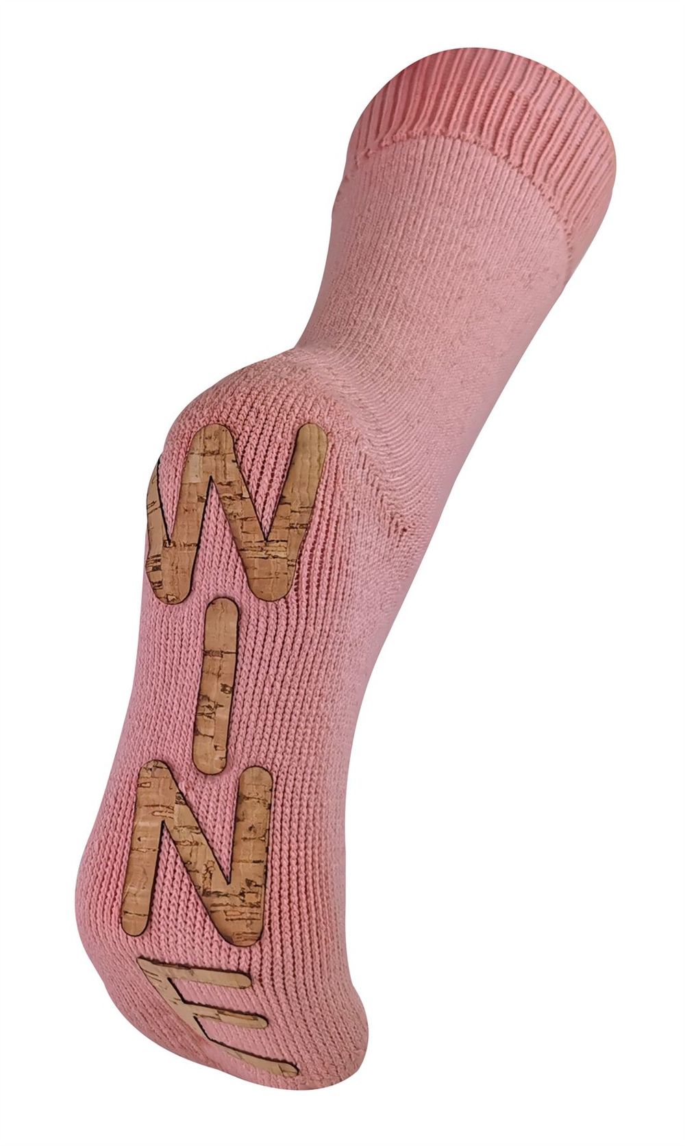 Ladies Novelty Wine Slipper Socks