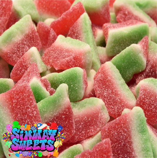 Fizzy Watermelon Slices Pick N Mix Sour Sweets Candy Party Kids Wedding Favours