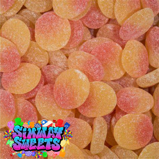 Fizzy Peaches Pick N Mix Sweets Candy Bulk Kids Party Sour Wedding Favours