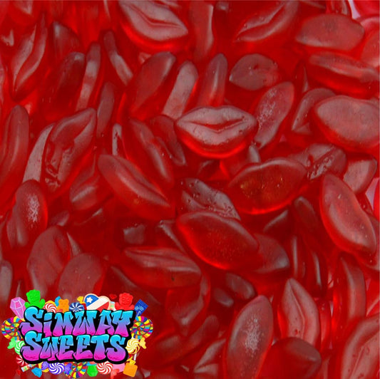 Lips Red Pick N Mix Sweets Candy Gummy Bulk Kids Party Wedding Favours