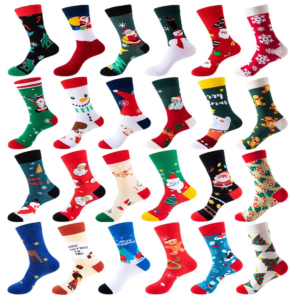 Unisex novelty socks random designs for Christmas