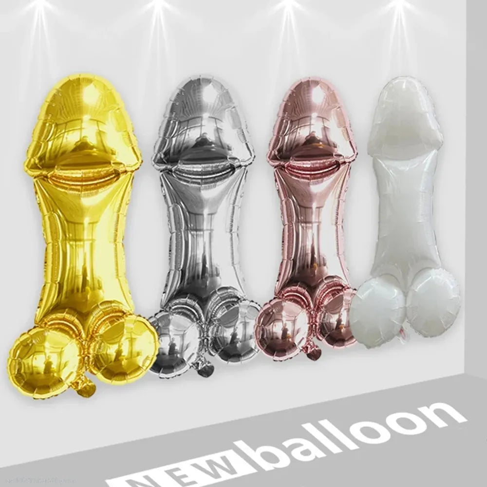 59x103cm Foil Balloons Bachelorette Party Decoration Supplies abnormal shape Golden Balloons Adult Party Supplies Accessories