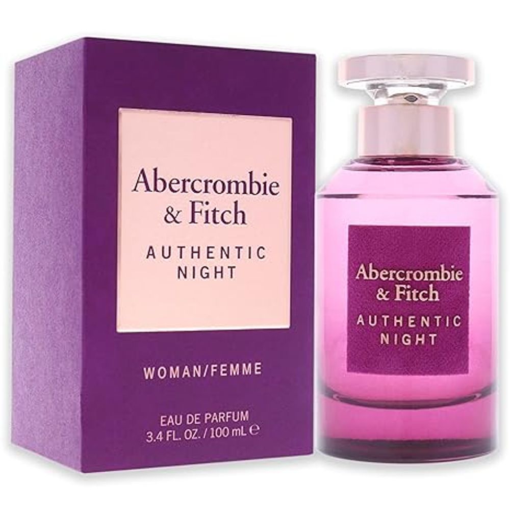 Abercrombie & Fitch Authentic Night Woman  Eau De Parfum Spray 100ml