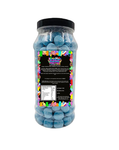 Blue Raspberry Flavour BonBons Retro Sweets Bon Bons Gift Jar