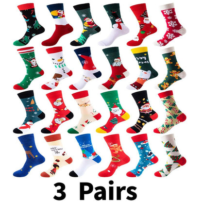 Unisex novelty socks random designs for Christmas