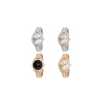 Henley Ladies Bling Dial Bracelet Watch H07324 Available Multiple Colour