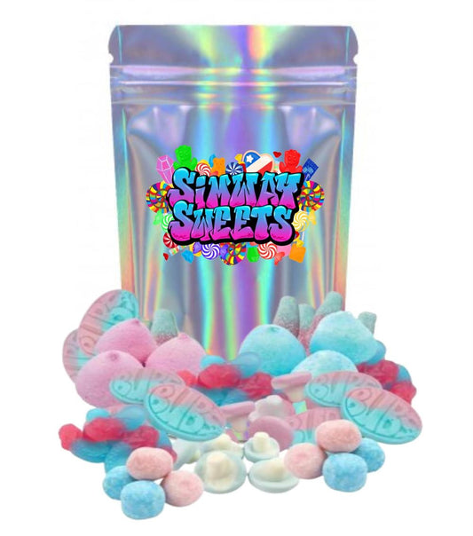 1kg Bubblegum Pick n Mix Sweets Assortment Baby Shower Candy