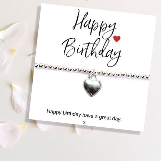 Happy Birthday Bracelet - Message Card