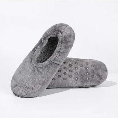 Women's warm thermal anti slip slipper socks