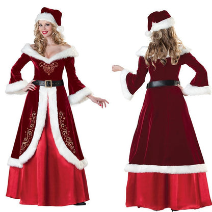 Couples Christmas Santa Claus & Mrs Santa outfits Up to 5XL Plus Size