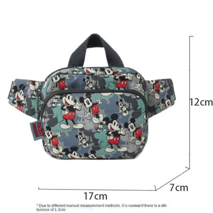 New Disney  Mickey Canvas Bag Women's Versatile Casual Shoulder Bag Commuter Handbag Large Capacity Multifunctional Mommy Bag