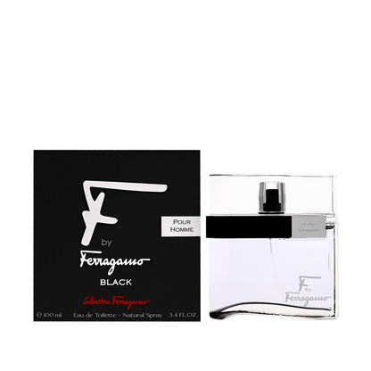 Salvatore Ferragamo F By Ferragamo Black Pour Homme Eau de Toilette Spray 100ml