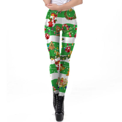 Women's Christmas Elf Leggings