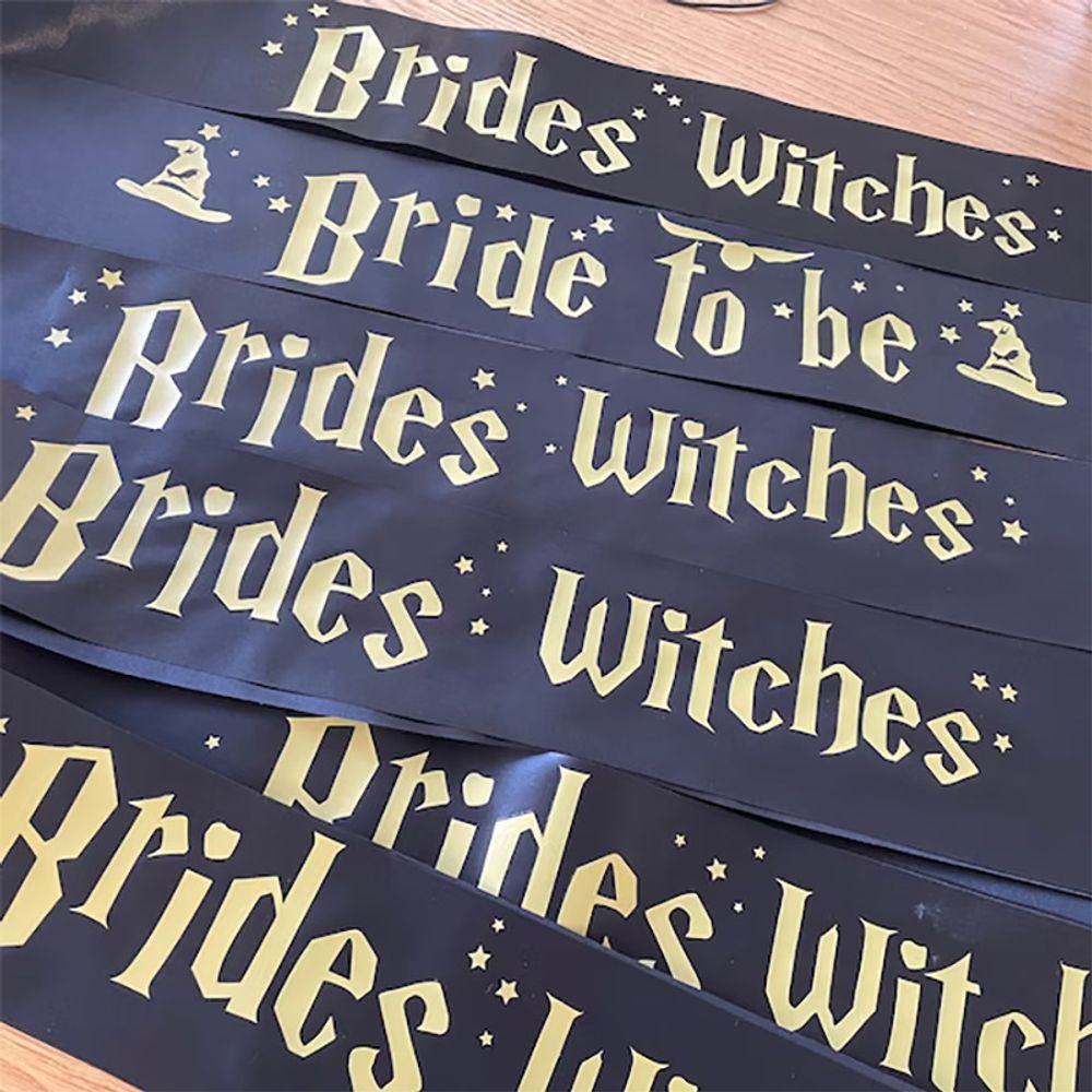 Bride To Be future Mrs sash witch fall Wizard themed bachelorette Hen night Party Bridal shower decoration sign bridesmaid gift