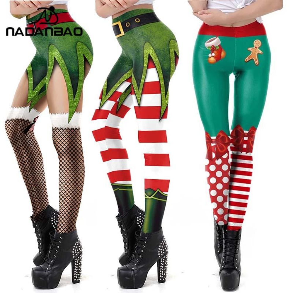 Women's Christmas Elf Leggings