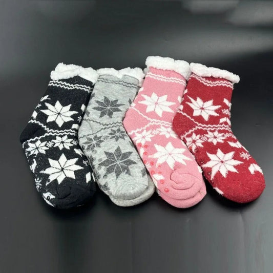 Women's Christmas socks thermal non slip