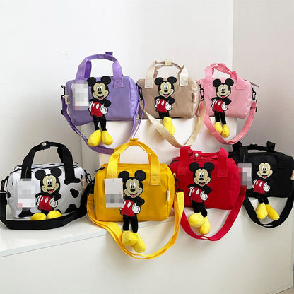 Disney co-branded Mickey crossbody bag, women’s shoulder bag, fashionable backpack, cartoon cute backpack, children’s school bag