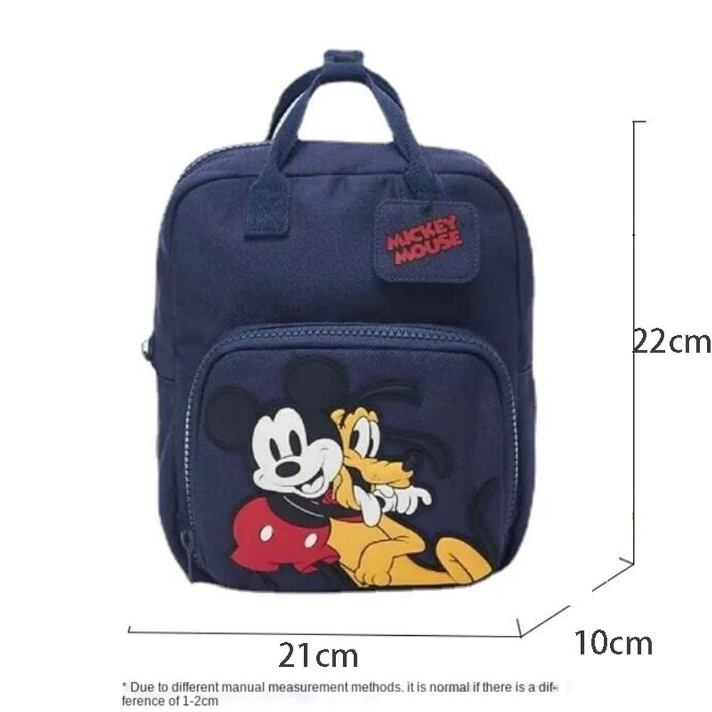 New Disney  Mickey Canvas Bag Women's Versatile Casual Shoulder Bag Commuter Handbag Large Capacity Multifunctional Mommy Bag