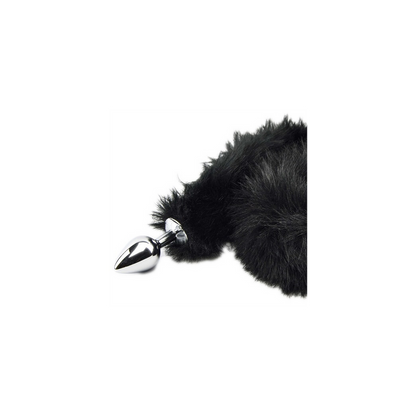 Furry Fantasy Black Panther Tail Butt Plug