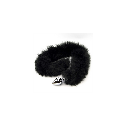 Furry Fantasy Black Panther Tail Butt Plug