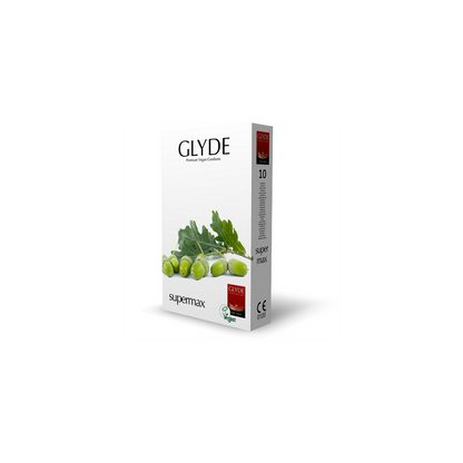 Glyde Ultra Super Max Vegan Condoms 10 Pack