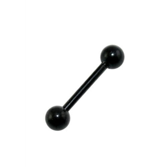 Anodised Tongue Barbell with Ball